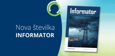 Picture of V aktualni izdaji revije Informator o novostih v opremi in tehnoloških reštvah